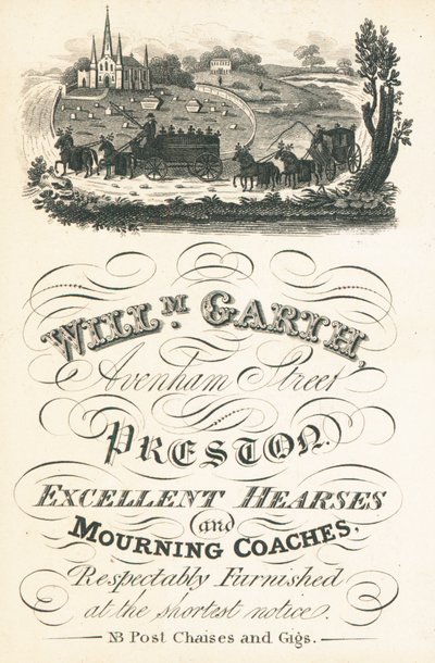 Byteskort, William Garth av English School
