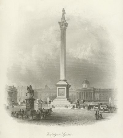 Trafalgar Square, London av English School