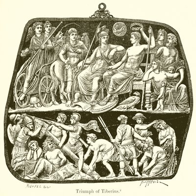 Tiberius triumf av English School