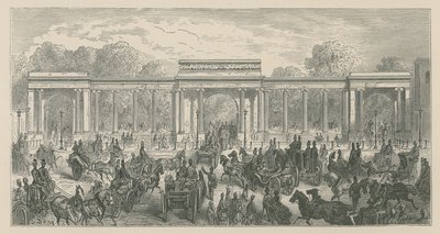 Triumfbåge, Hyde Park Corner, London av English School