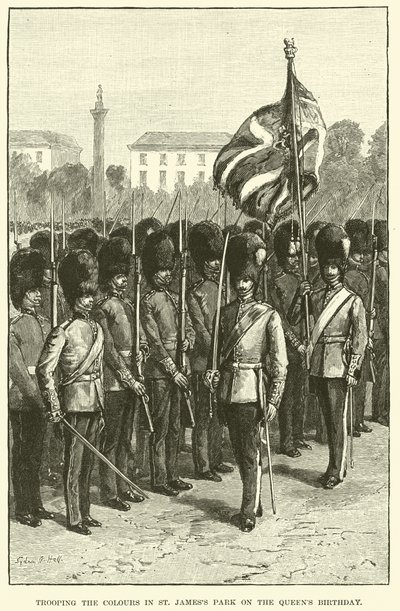 Trooping the Colors i St. James