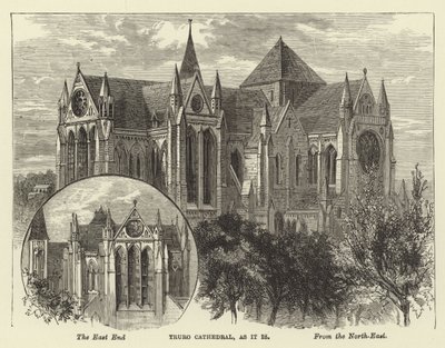 Truro katedral, som den är av English School