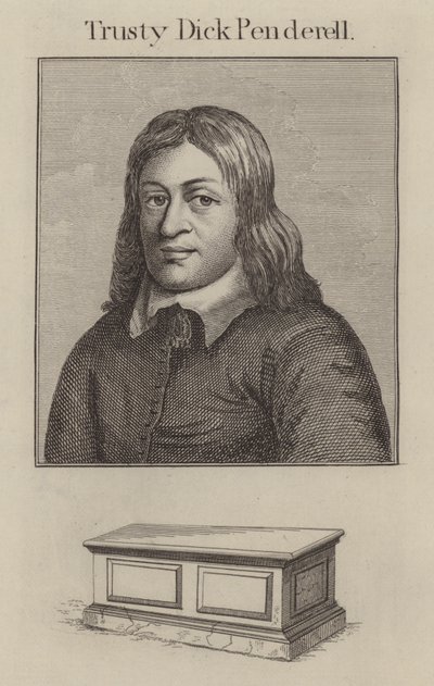 Trusty Dick Penderell (gravyr) av English School