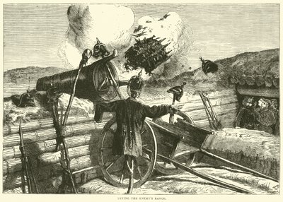 Provar fiendens räckvidd, oktober 1870 av English School