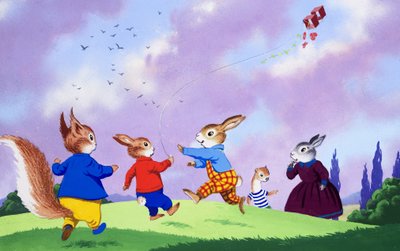Tufty lele se kiteswed av English School