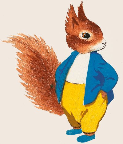 Tufty, færdselssikkerheds-egern av English School
