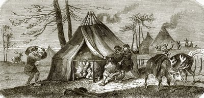 Tunguse läger av English School