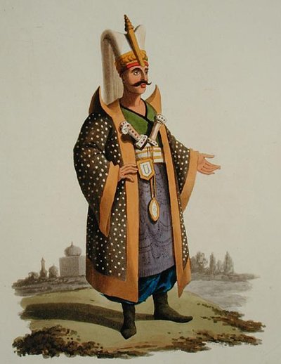 Turkisk krigare, från 