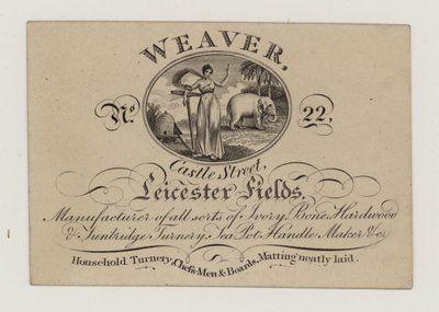 Turner, Weaver, byteskort av English School