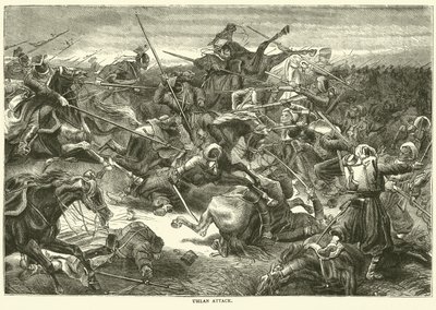 Uhlan-attacken, oktober 1870 av English School
