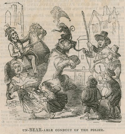 Polisens olidliga uppförande av English School