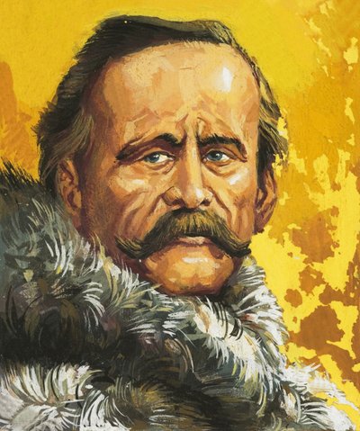 Oidentifierat porträtt av English School