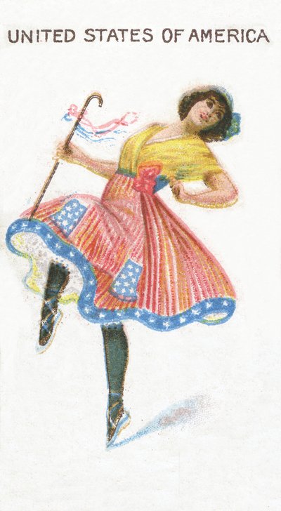 USA, cigarettkort, 1915 av English School