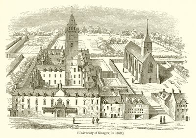 University of Glasgow, 1650 av English School
