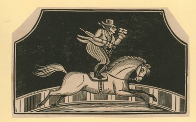 Namnlös cirkusscen: Horse Rider av English School
