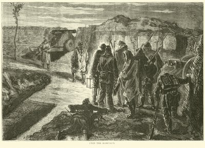 På vallarna, oktober 1870 av English School