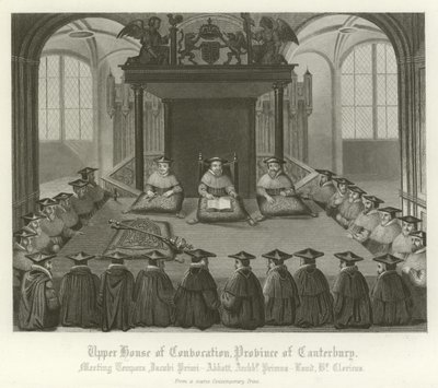 Upper House of Convocation, provinsen Canterbury av English School