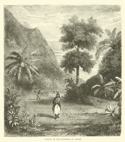 Dal i det inre av Tahiti av English School