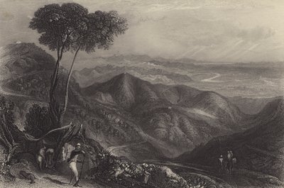 Doon-dalen, Himalayabergen (gravyr) av English School