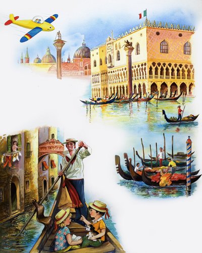 Venedig av English School