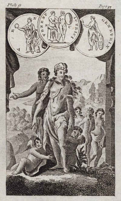 Venus (gravyr) av English School