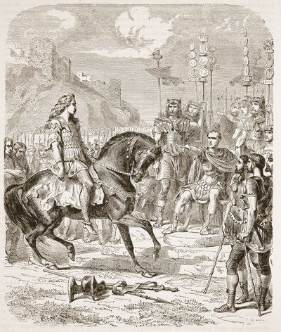 Vercingetorix före Caesar av English School