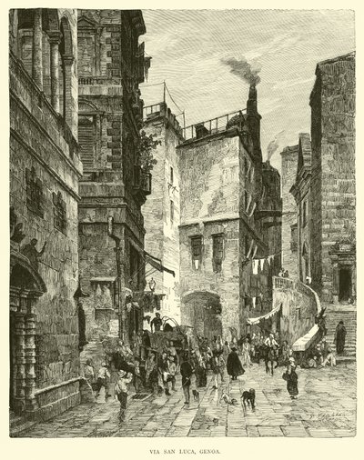 Via San Luca, Genua av English School