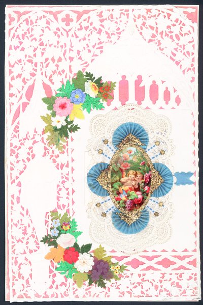 Viktoriansk Valentin av English School
