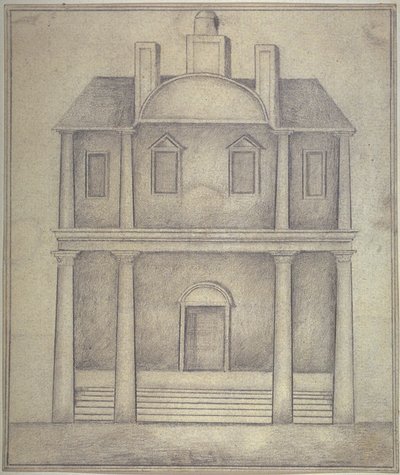 Utsikt över Blackfriars Theatre. c.1650 av English School