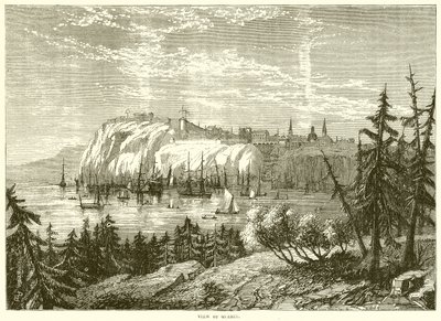 Utsikt över Quebec av English School