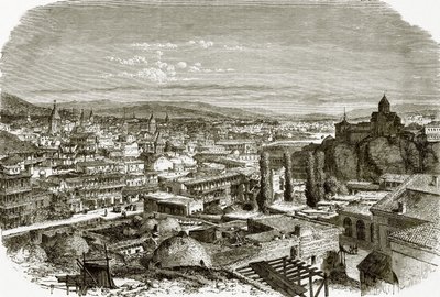 Utsikt över Tiflis av English School