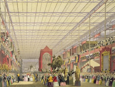 Utsikt över det utländska skeppet på den stora utställningen 1851, från Dickinsons omfattande bilder av English School