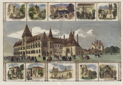 Utsikt över Oxford av English School