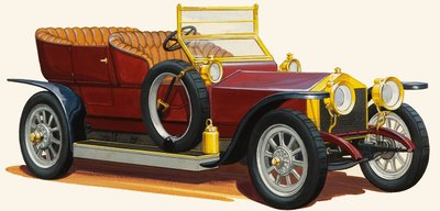 Vintage Motor Car av English School