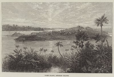 Viper Island, Andamanöarna (gravyr) av English School