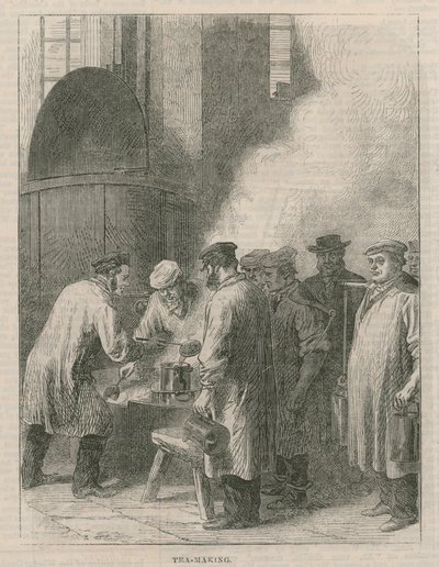 Besök på Greenwich Hospital; Tekokning av English School