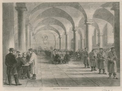 Besök på Greenwich Hospital; Den västra matsalen av English School