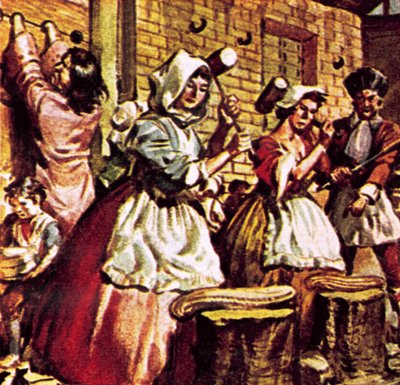 Besök i Newgate-fängelset av English School