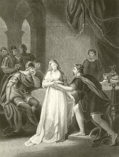 Vortigern och Rowena av English School