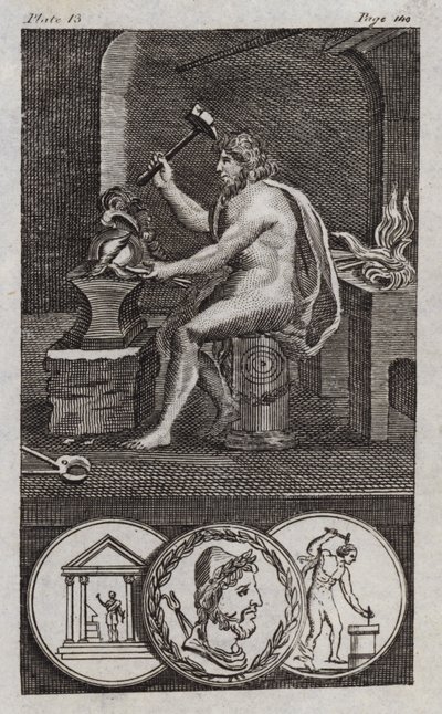 Vulcan (gravyr) av English School