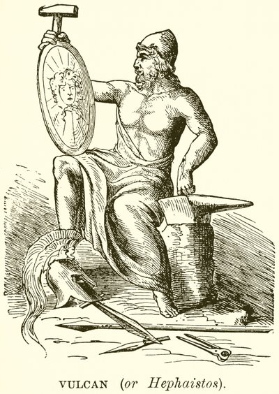 Vulcan (eller Hephaistos) av English School