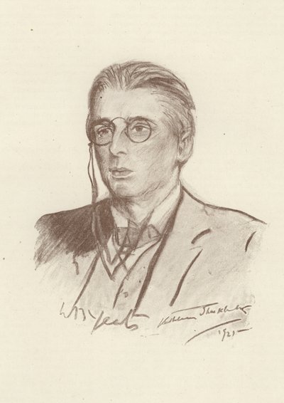 W B Yeats, irländsk poet av English School