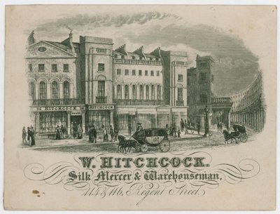 M Hitchcock, byteskort av English School