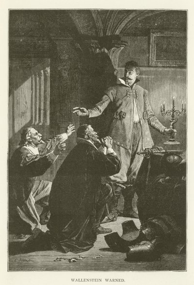 Wallenstein varnade av English School