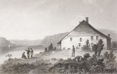 Washingtons högkvarter nära Newburgh, från 