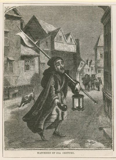 Väktare på 1600-talet av English School