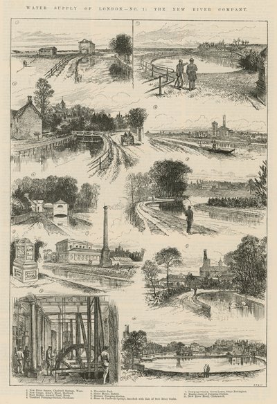 Londons vattenförsörjning: The New River Company av English School