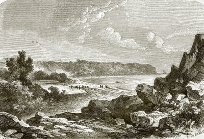 Vattenplats, Charles Island av English School