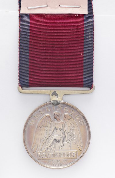 Waterloo-medalj av English School