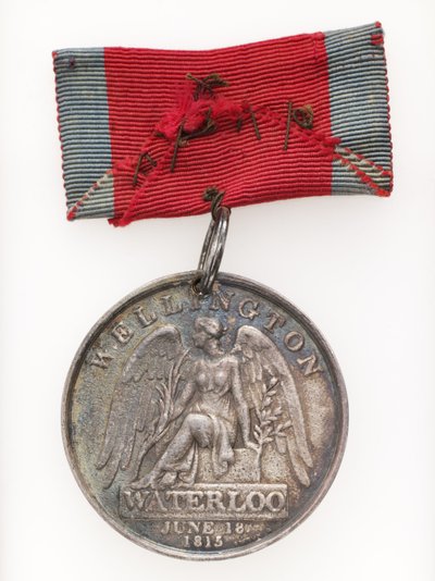Waterloo-medalj av English School